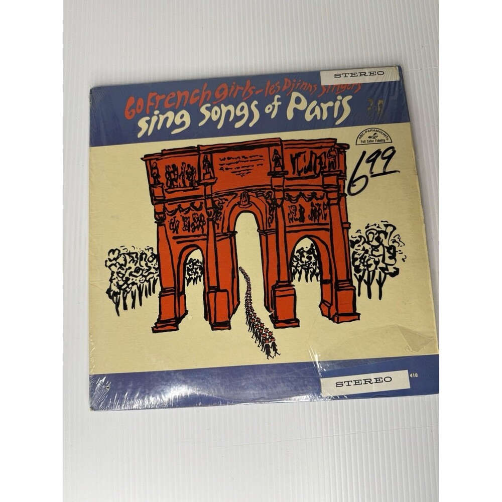60 FRENCH GIRLS LES DJINNS SINGERS SONGS OF PARIS 1960 ABC 418